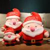 Cute Christmas Series Doll Santa Claus Elk Plush Toy Stuffed Soft Snowman Deer Toys for Kids Girls Xmas  Hallowmas Gift Party