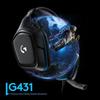 Logitech Игровая гарнитура G431 с проводным 7.1-канальным объемным звуком
