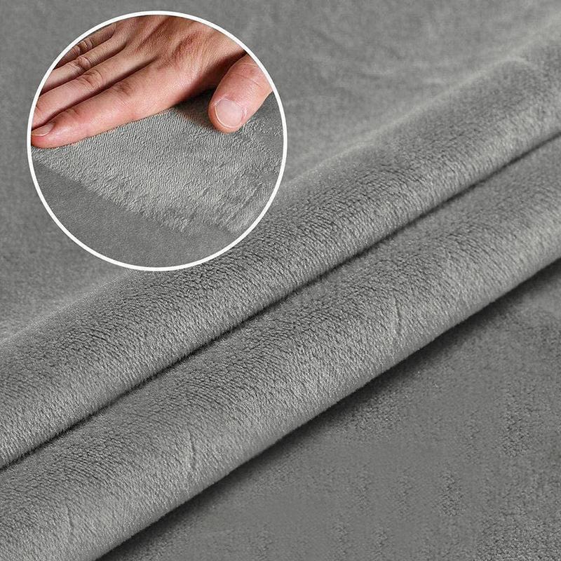 2 Sizes Footstool Cover Elastic Footstool Cover Flexible Furniture Protection Removable Footstool Cover Home