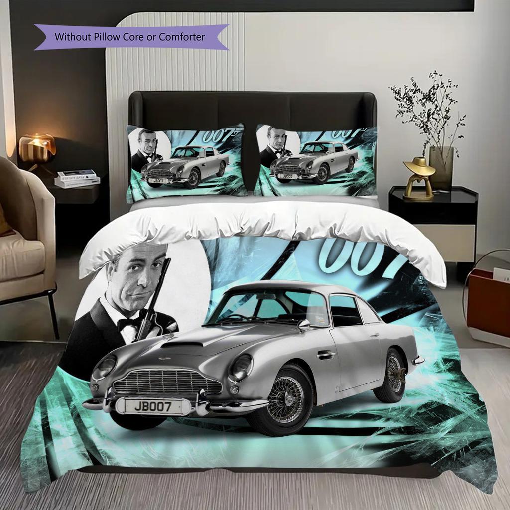 Iconic Spy Saga Bedding (1 * duvet cover + 2 * pillowcase, without core) 2D Flat Soft and comfortable Christmas birthday gift