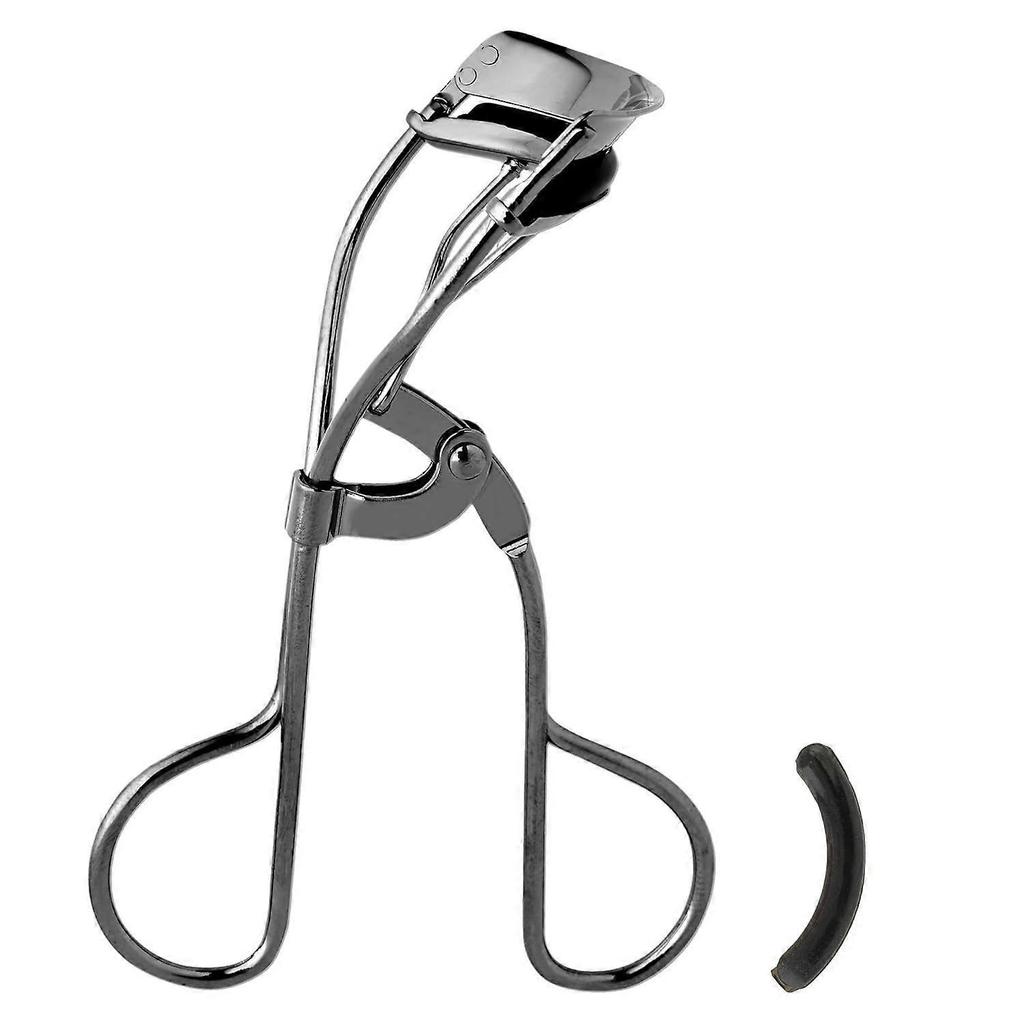 Extreme Lash Curler - Scissor Comfort Handle, Deep Curl, Keeps Lashes Curled for 8 Hours, High Arch Design, for Natural or False Lashes, Includes 1 R