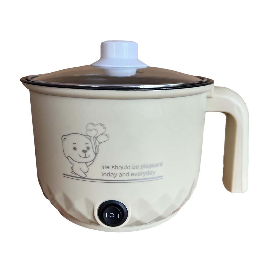 Электрическая кастрюля из нержавеющей стали, электрическая сковорода, маленькая рисоварка, мини-варка для лапши, овсянки, пельменей, жареных макаронных изделий