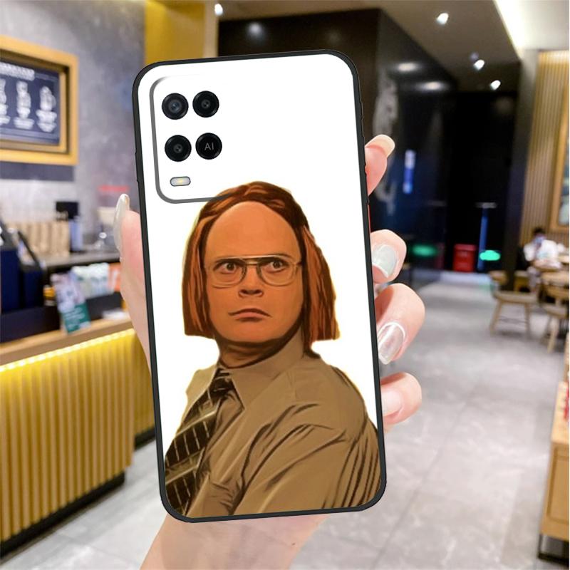 Dwight the office Jim Makes Case For Oppo A5 Pro A15 A17 A57 A77 A60 A80 A40 A18 A38 A58 A78 A98 A96 A76 A16 A94 A74 A54