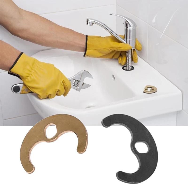 Tap Faucet Fixing Fitting Kit Bolt Washer Wrench Plate Kitchen Basin Wrench