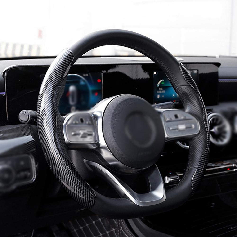 Чехол на руль автомобиля Углепластик Аксессуары для интерьера автомобиля