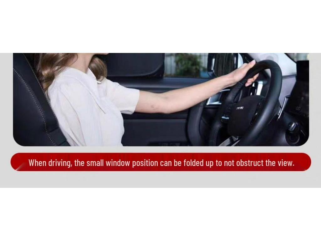 Tesla ModelY Camping Privacy Sunshade Curtains for Side Windows - Blackout & Insulation