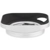 Haoge Square Metal Lens Hood for Voigtlander 35mm 35mm 28mm Type I II Ultron Aspherical Vintage Line VM Mount Lenses Silver Bayonet Replacement for