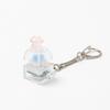 Press Light Clicking Duck Keychain Translucent Button Clicker Keyring  Bag Pendant