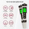 Hydrogen-Rich 4-in-1 pH Meter with ORP & Temp Backlit Water Quality Test Pen