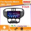 Android For Hyundai Matrix 2001 -2010 Car Radio Multimedia Navigation Wireless Carplay Stereo 4G GPS Head Unit Screen