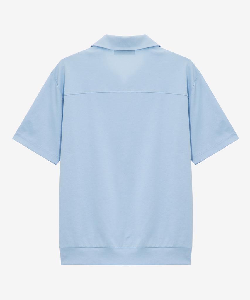MINDBRIDGE [Couture] Свитшот из пимы Supima с модифицированным воротником, полусвободного кроя - 2 цвета
