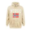 Винтажная норвежская рубашка с длинными рукавами и флагом Норвегии, семейные хлопковые толстовки унисекс с длинными рукавами на заказ, высококачественные толстовки S унисекс с капюшоном