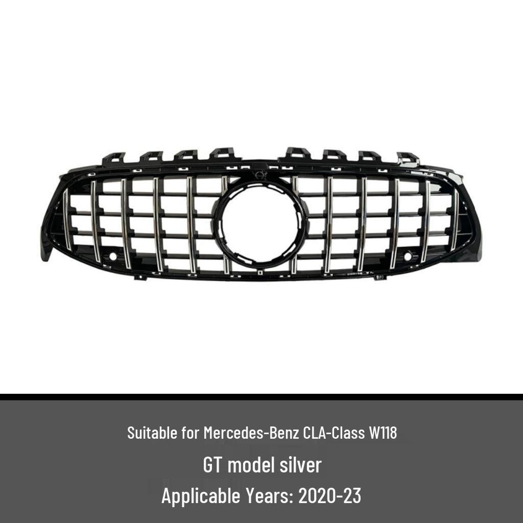 Передняя решетка Mercedes CLA W118 в стиле GT AMG (2020-2023 гг.)