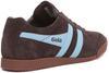 Кроссовки Gola Harrier dark brown/pale blue