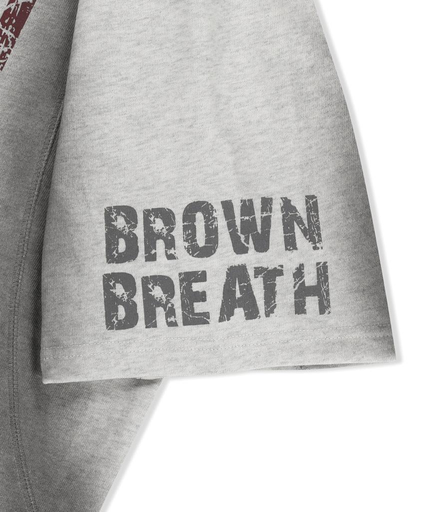Футболка BROWNBREATH с нанесенным швом - Овсянка