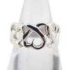 [Used] TIFFANY 925 Triple Loving Heart Ring Size 9/Size 9/g530-66