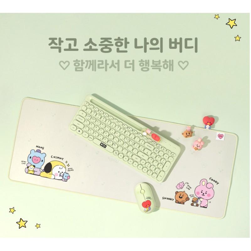 Официальный длинный коврик для мыши BTS BT21 MY Littele Buddy