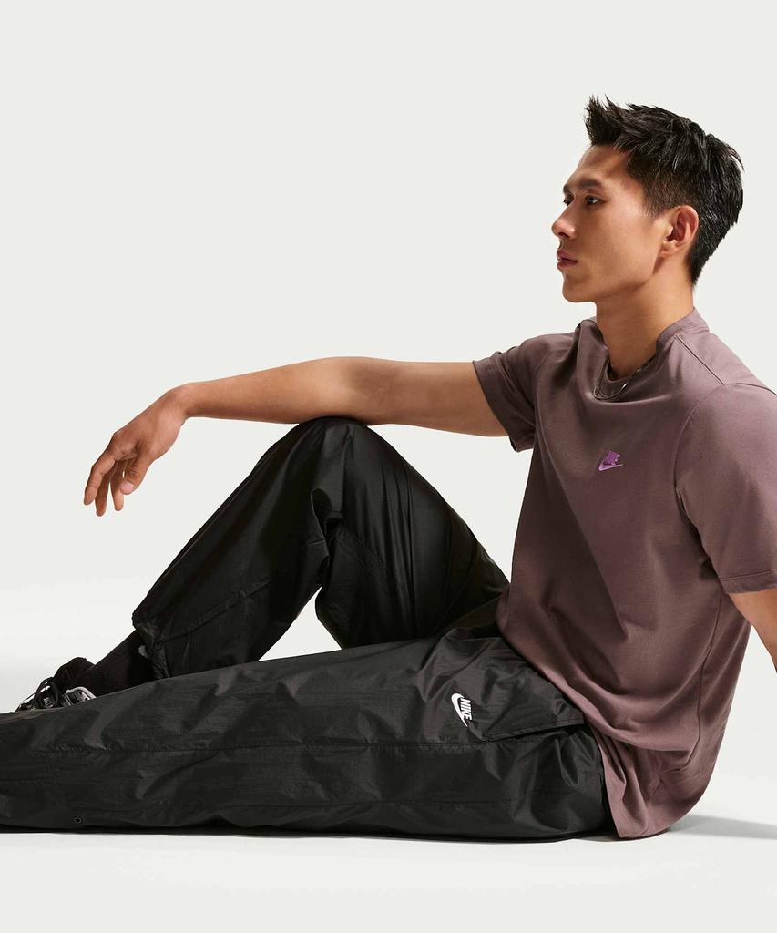 NIKE Windrunner Lightweight Uv Pants M - Black:White / Iq0922-010