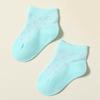 8pairs/set New Baby Socks Children's Summer Solid Color Dot Cotton Sock Kids Ankle Soft Socks