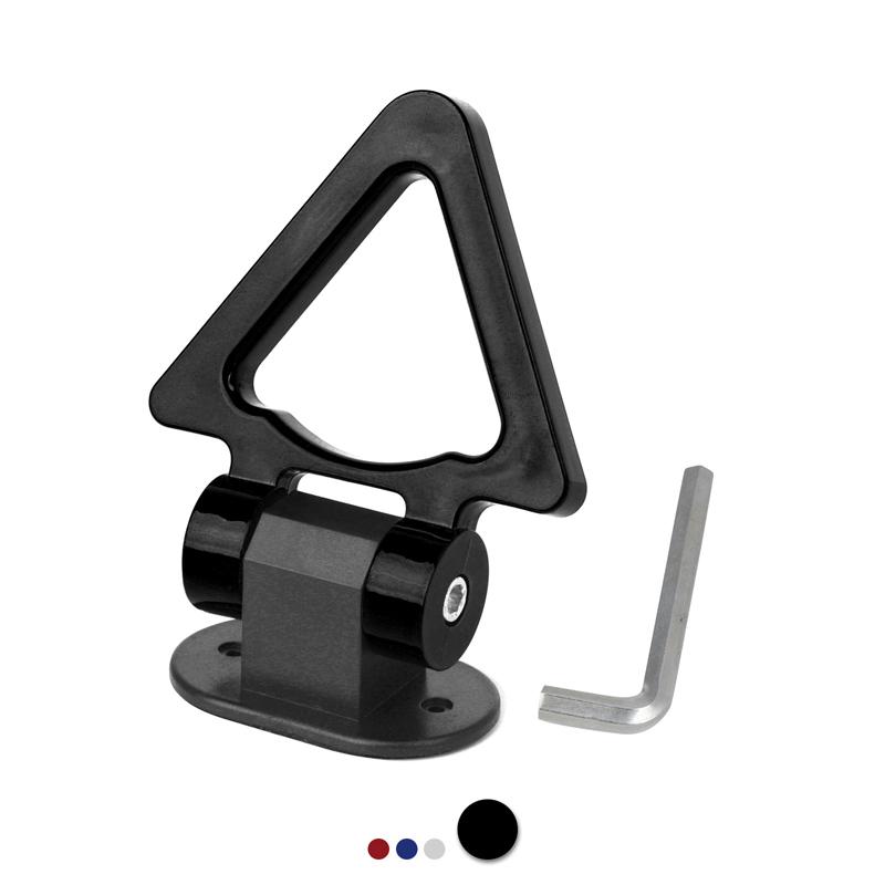 Adhesive V-Shaped Decorative Car Sticker Trailer Ring Car Modified Tow Hook Car Tow Strap Abs Tow Bar Hook Up Car Accessories