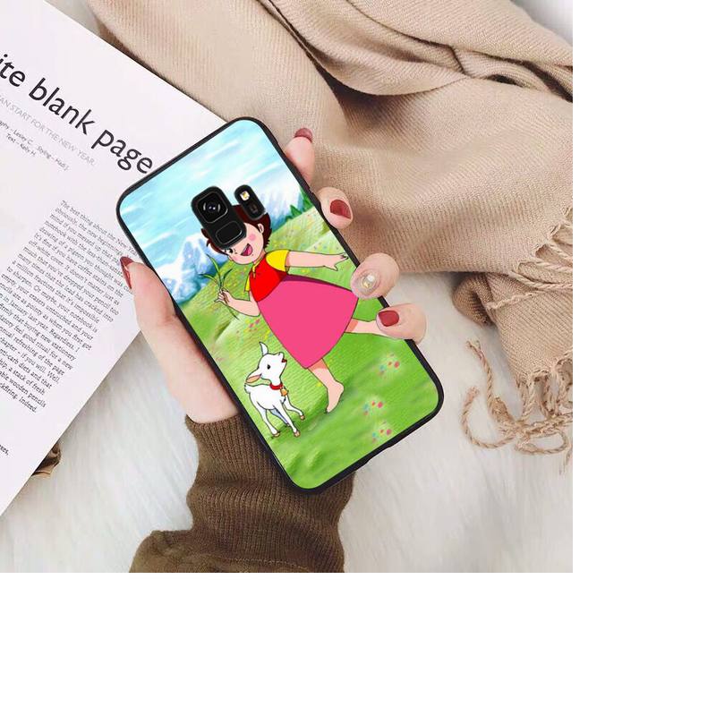 Чехол для телефона с рисунком Хайди для Samsung Galaxy S20 S10 Plus S10E S5 S6 S7edge S8 S9 S9Plus S10lite 2020