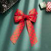 1 шт. Рождественская детская красная заколка-бант для волос принцессы, универсальная заколка для волос на затылок, головной убор для девочки на Новый год