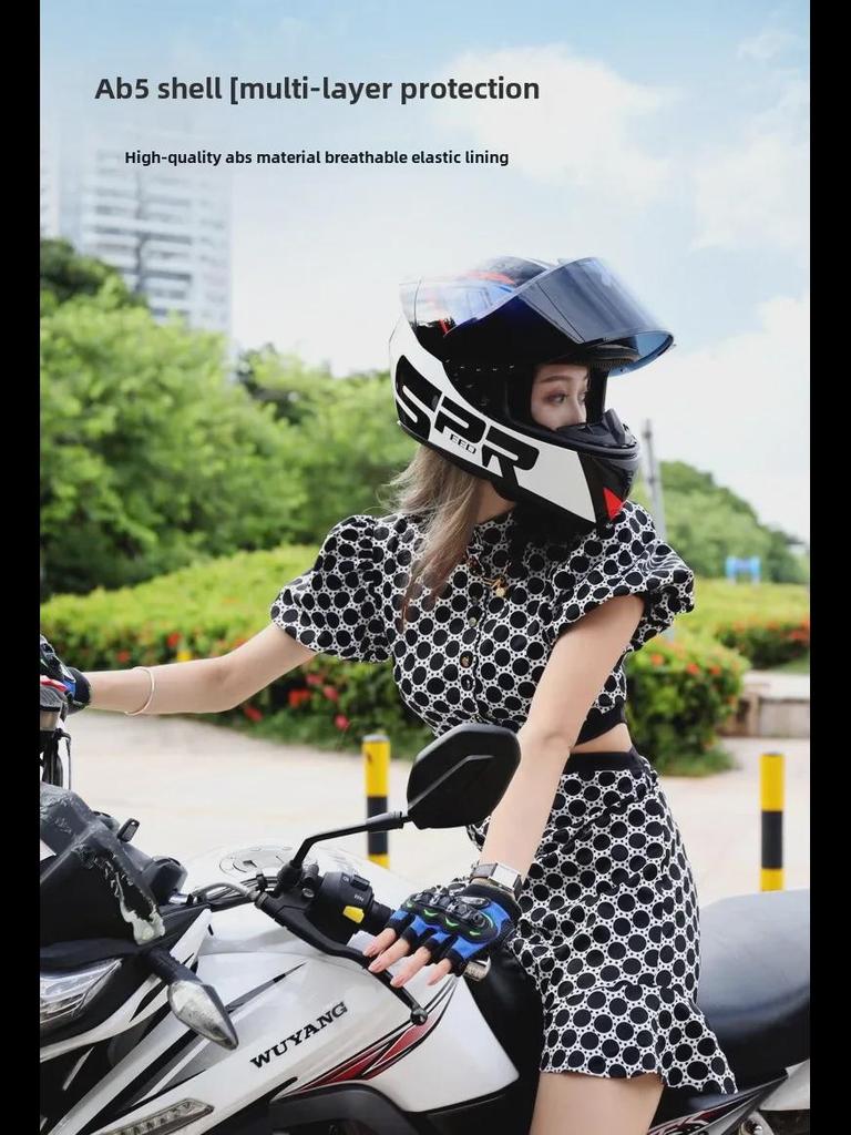 Unisex Retro Full-Coverage Motorcycle Helmet – All-Season Warmth & Safety for Street and Electric Vehicles