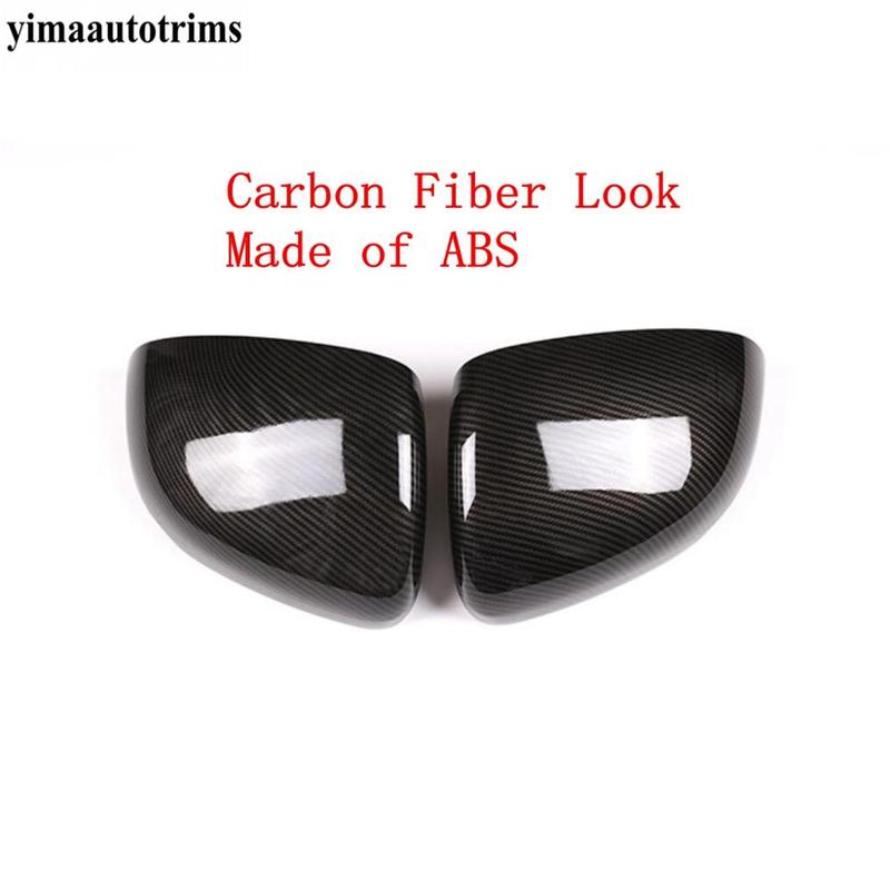 Rearview Mirror Cover Trim For Benz A Class W177 A200 A220 - 2024 / CLA 200 C118 W118 - Carbon Fiber Accessories