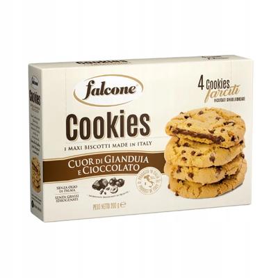 Песочное печенье с шоколадной начинкой Falcone Cookies Gianduia 200г