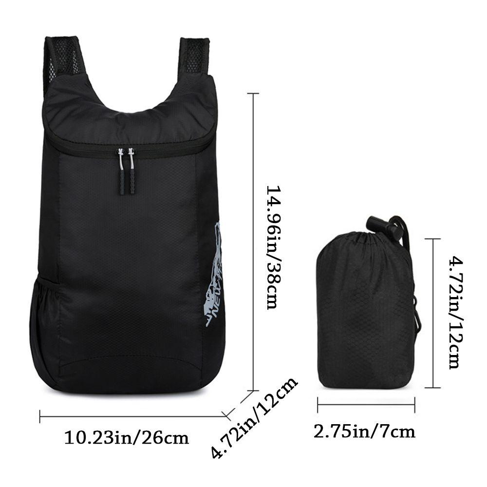 Дорожная унисекс сумка для путешествий и альпинизма, легкий складной рюкзак, водонепроницаемый походный рюкзак