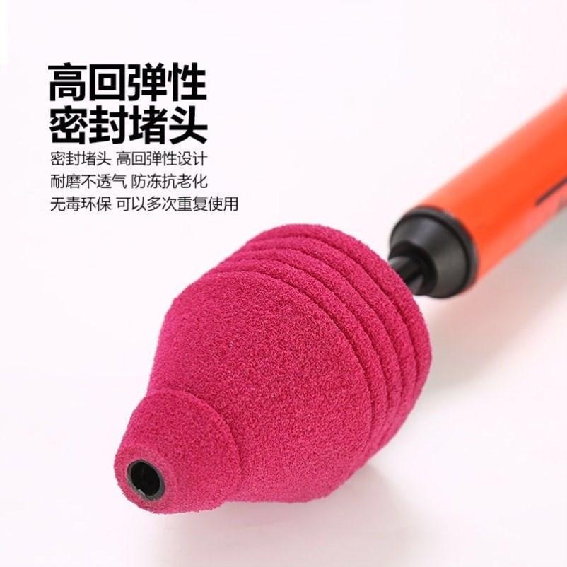 Powerful Toilet Plunger High Pressure Drain Cleaner for Home Bathroom Sink Clog Remover