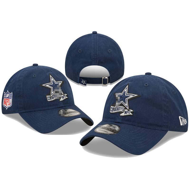 New NFL Football cap for men and women, embroidered baseball cap, outdoor sun protection cap, American hip-hop flat-brimmed cap