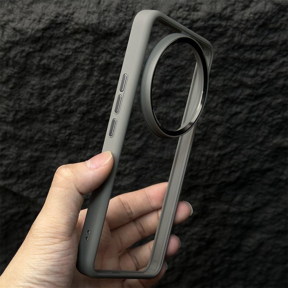Металлический Акриловый Жесткий Защитный Чехол для Камеры Для Xiaomi 15 14 Ultra Pro 15Ultra Mi15 14Ultra Mi14 15Pro Прозрачный Матовый Бронированный Чехол