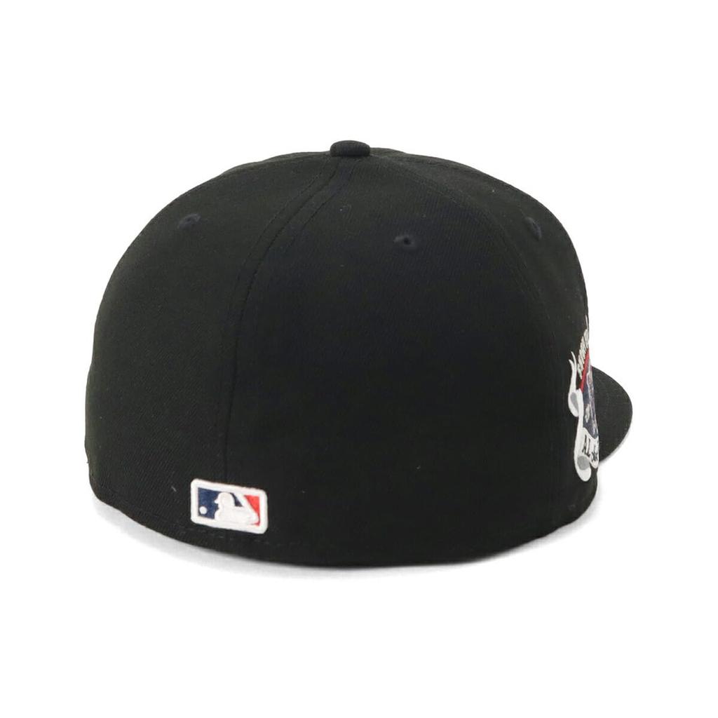 NEW ERA 59FIFTY Cap Side Patch MLB LAA Black 7 5950 MVP SO LOSANG BLK 14388846 NER36C8808 5/8
