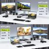 Разветвитель Type-C на HDMI+DP 1x2 для ноутбука MST Дисплей на два экрана Один вход два выхода