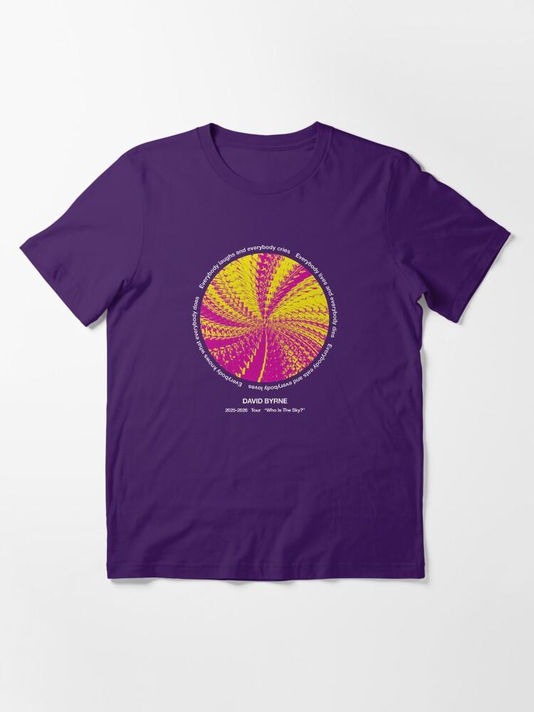 The Bourne Identity David Byerne Tour Circle Essential T-Shirt