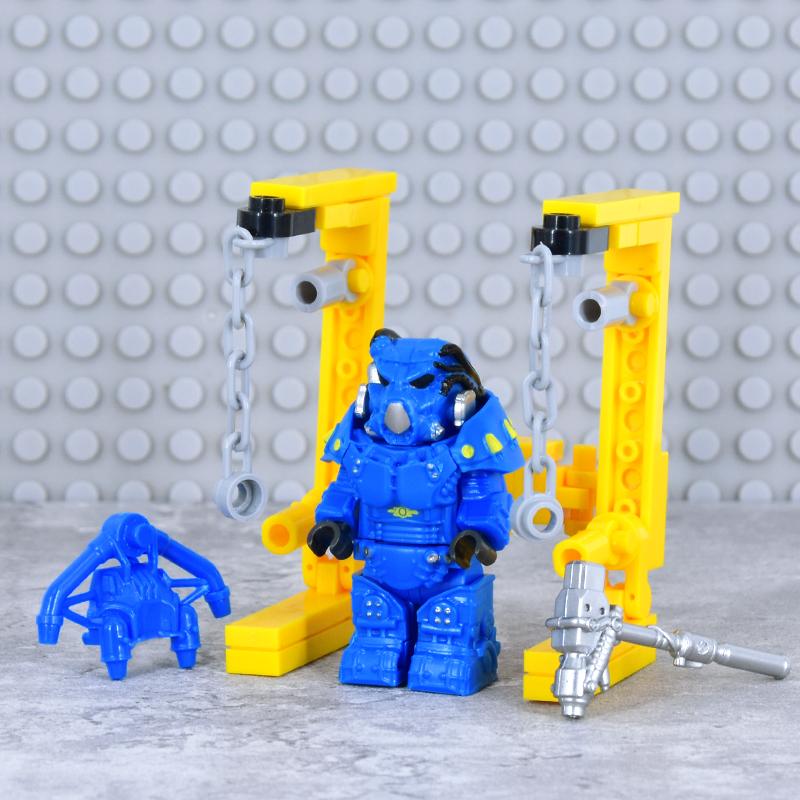 X-01 Военные Солдаты Мини Экшн Фигурки fallouted Рыцари Модельные Фигурки Оружие Роботы Меха Конструктор Кирпичики Игрушки