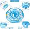 Детский Ребенок Детская Ванна Ручной Насос Подходит для Возраста 6 Месяцев 3 Года Поплавок, Нога-В Поплавок, Милый, Поплавок, Поплавок, Поплавок, Включено, - (синий)