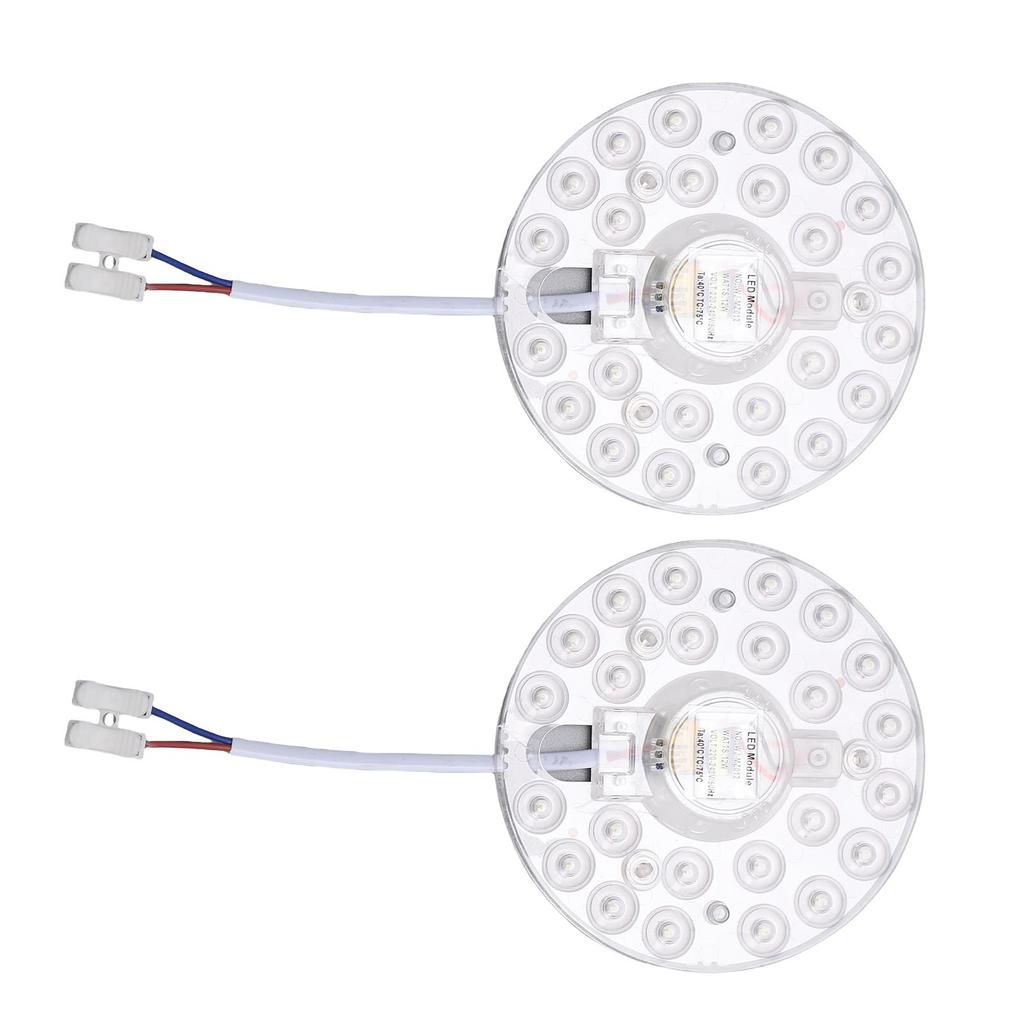 2PCS Ceiling Light Replacement Board 12W Aluminum Magnetic LED Ceiling Light Panel Retrofit for Pendant Light Wall Light