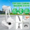 Портативная моечная станция Мобильная отдельно стоящая раковина для мытья рук для кемпинга, караванов, стирального стола для активного отдыха