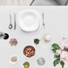 Cozy Home & Living White Tablecloth 140x220 - Classically Elegant, Decorative High Quality, Perfect for Dining Room, Celebrations and Table Decoration