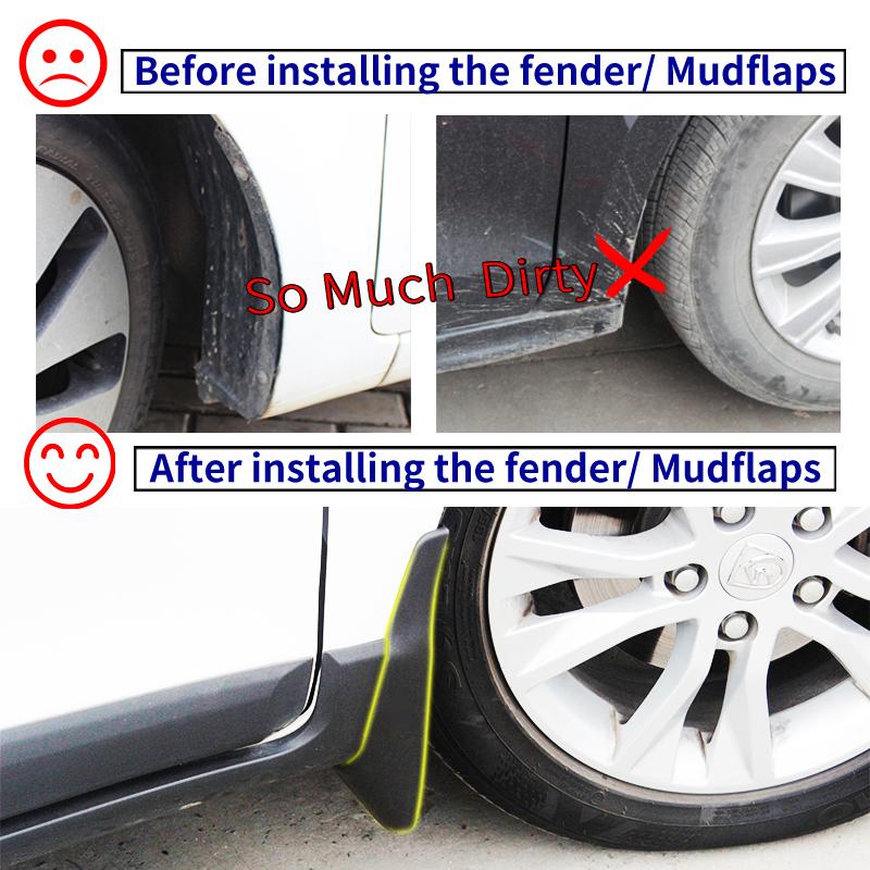 Fit For Land Rover Lr2 Freelander 2 2006-2015 Fender Mudguard Mud Flaps Guard Splash Flap Mudguards Car Accessories
