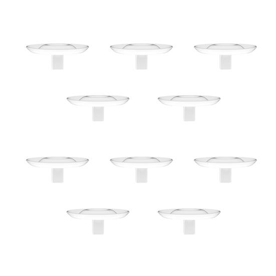 Прозрачный держатель для стеблей плавающих цветов, держатель для цветочной композиции, плавающая ваза для цветов, подставка-пьедестал для декора обеденного стола, кухонного острова