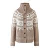2026 European-American Retro Fair Isle Women's Cardigan - New Fashion Commuter Knit