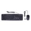Wired Keyboard Mouse Combo USB Desktop Notebook Computer Accessories for Home Office