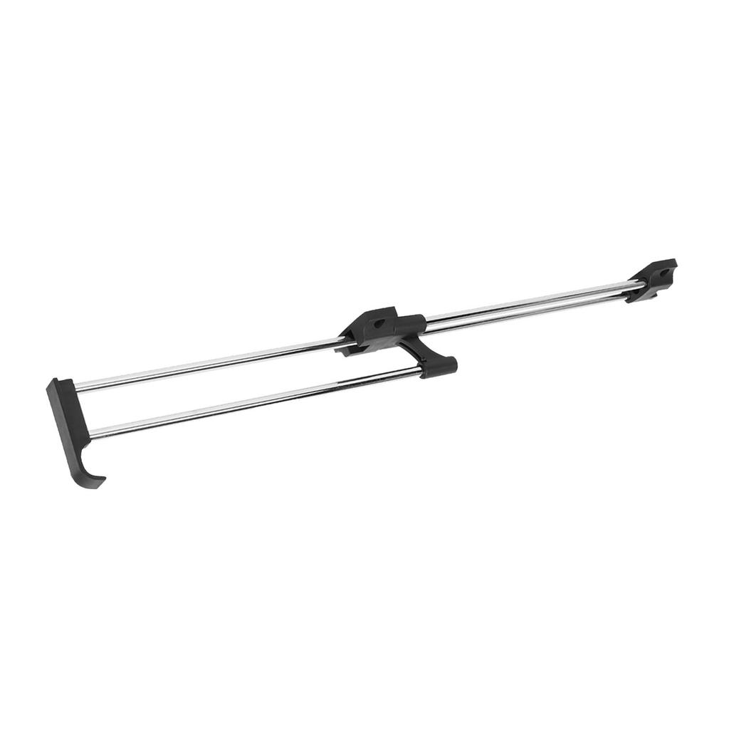 Extendable Pull Out Closet Rod Sliding Wardrobe Closet Rod Adjustable Clothing Organizer Holder30cm