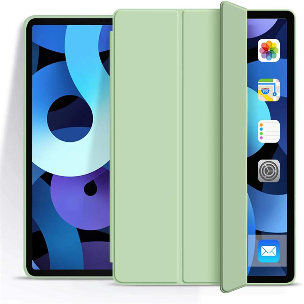 Силиконовый тонкий чехол для iPad Air 5, тройной смарт-чехол для Pro 11/10,5, чехол премиум-класса для iPad 10,2/9,7, мягкий чехол для Mini 6/5/4