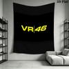 Rossi Rush Wall Tapestry Aesthetic Wall Hanging Printed Fabric Blanket Decorative Tapestries for Bedroom Living Room Home Decor