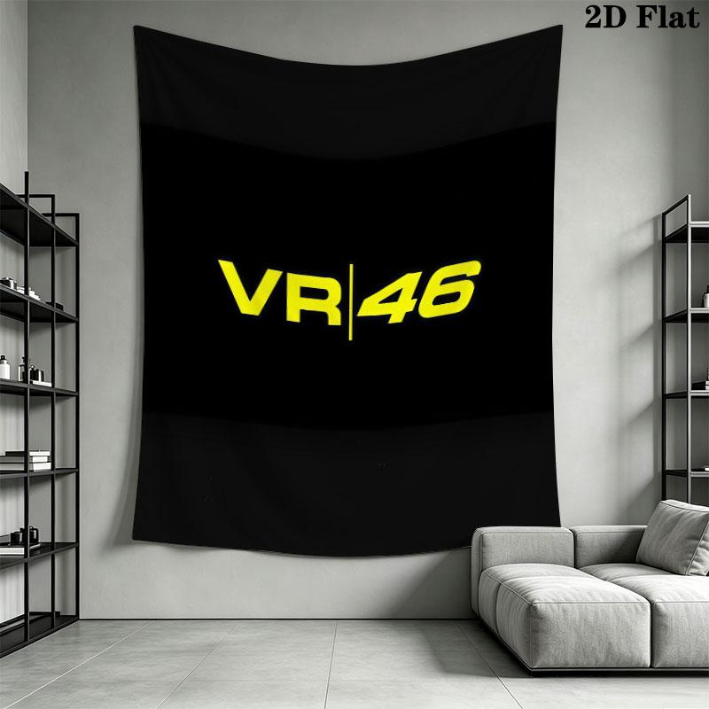 Rossi Rush Wall Tapestry Aesthetic Wall Hanging Printed Fabric Blanket Decorative Tapestries for Bedroom Living Room Home Decor