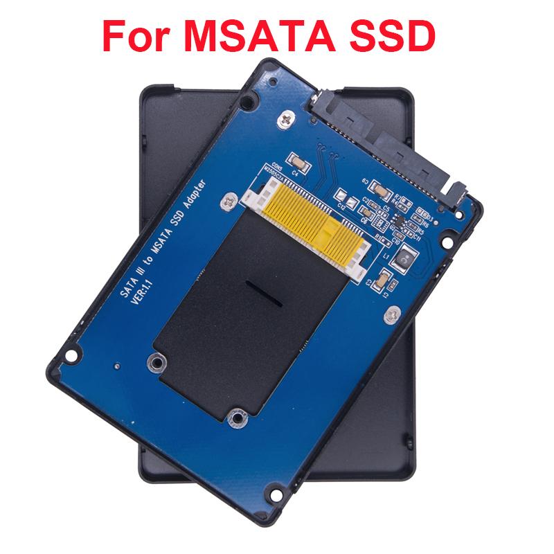 MSATA M.2 NGFF B Key 6Pin на SATA 3.0 Протокол для Ноутбука SSD Конвертер Жесткий Диск Коробка К Последовательному Порту 2.5 дюйма Адаптерная Карта
